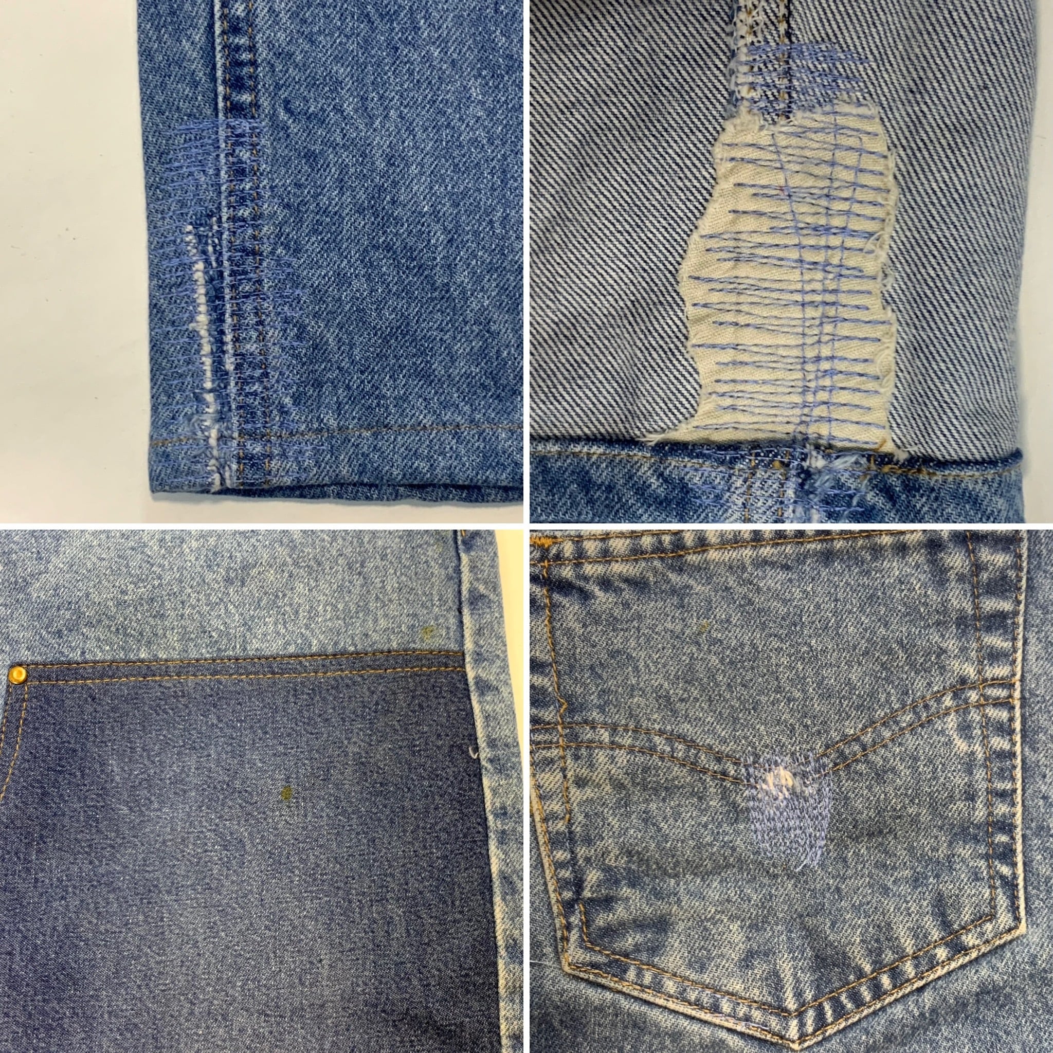 2626 カーハート ダブルニー デニムパンツ サスペンダー付き W36