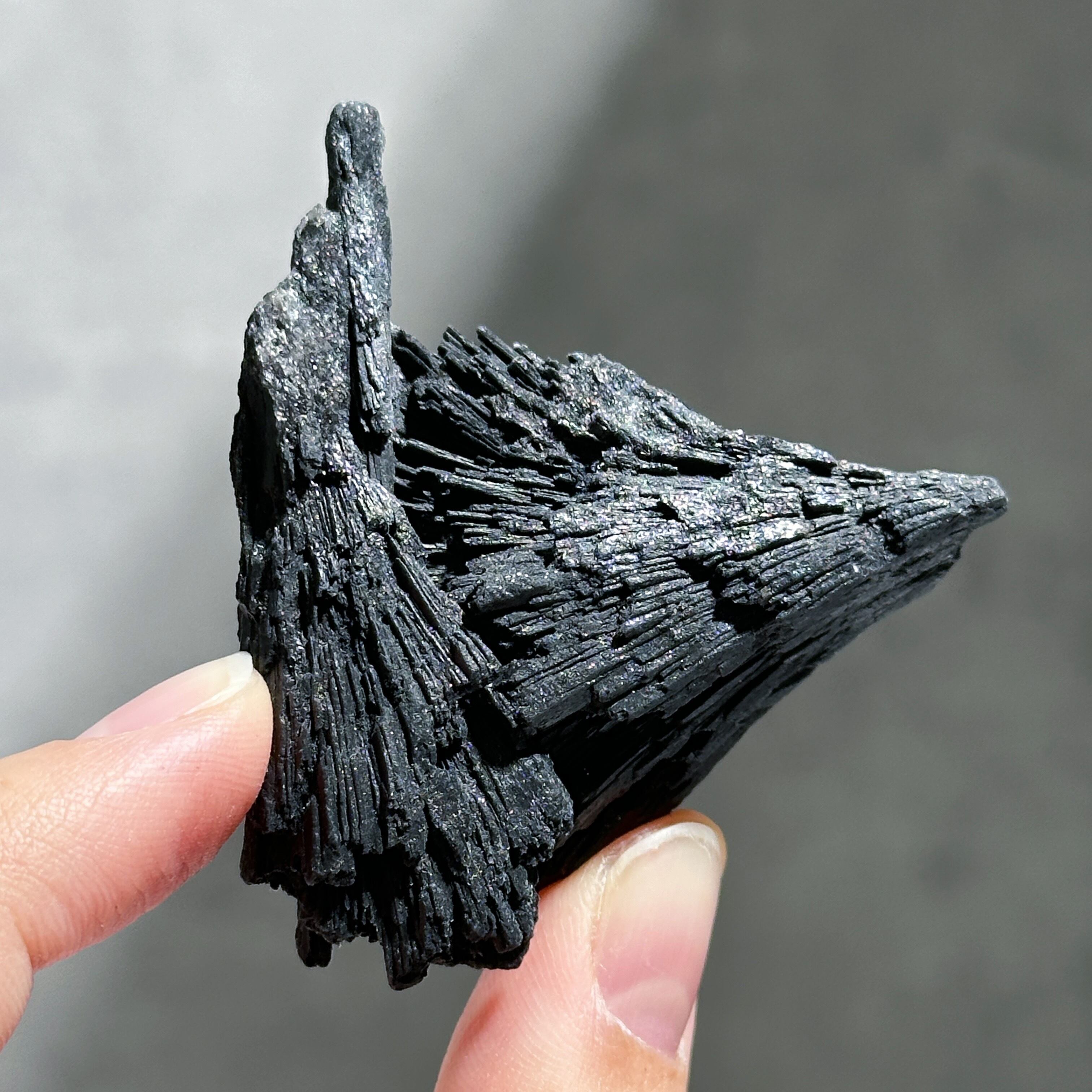 ブラックカイヤナイト 原石14◇ Black Kyanite ◇天然石・鉱物・パワーストーン
