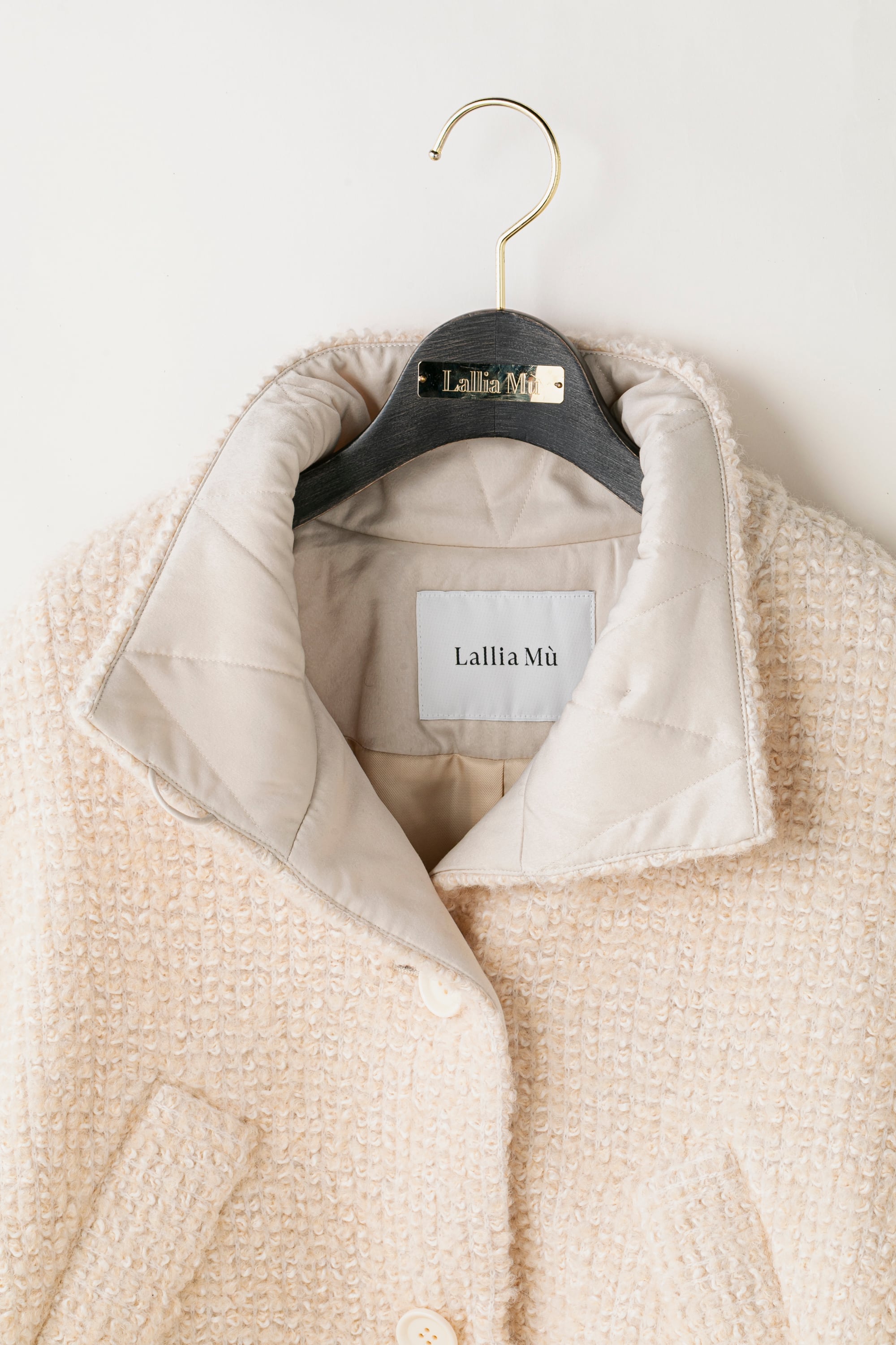 ループツイードショートコート 2514221 Lallia Mu ラリアムー | andyou2016