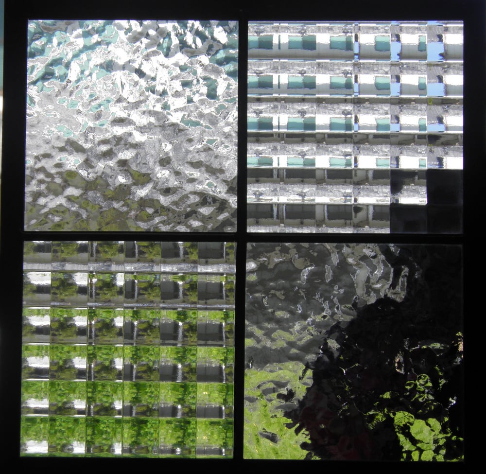 ステンドグラスパネル デザインガラス インテリア 建具 窓 オーダーメイド ＮＯ2 グラスアート川原