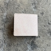 【限定商品】ビルフォールド サンタフェ 姫路黒桟革 白漆