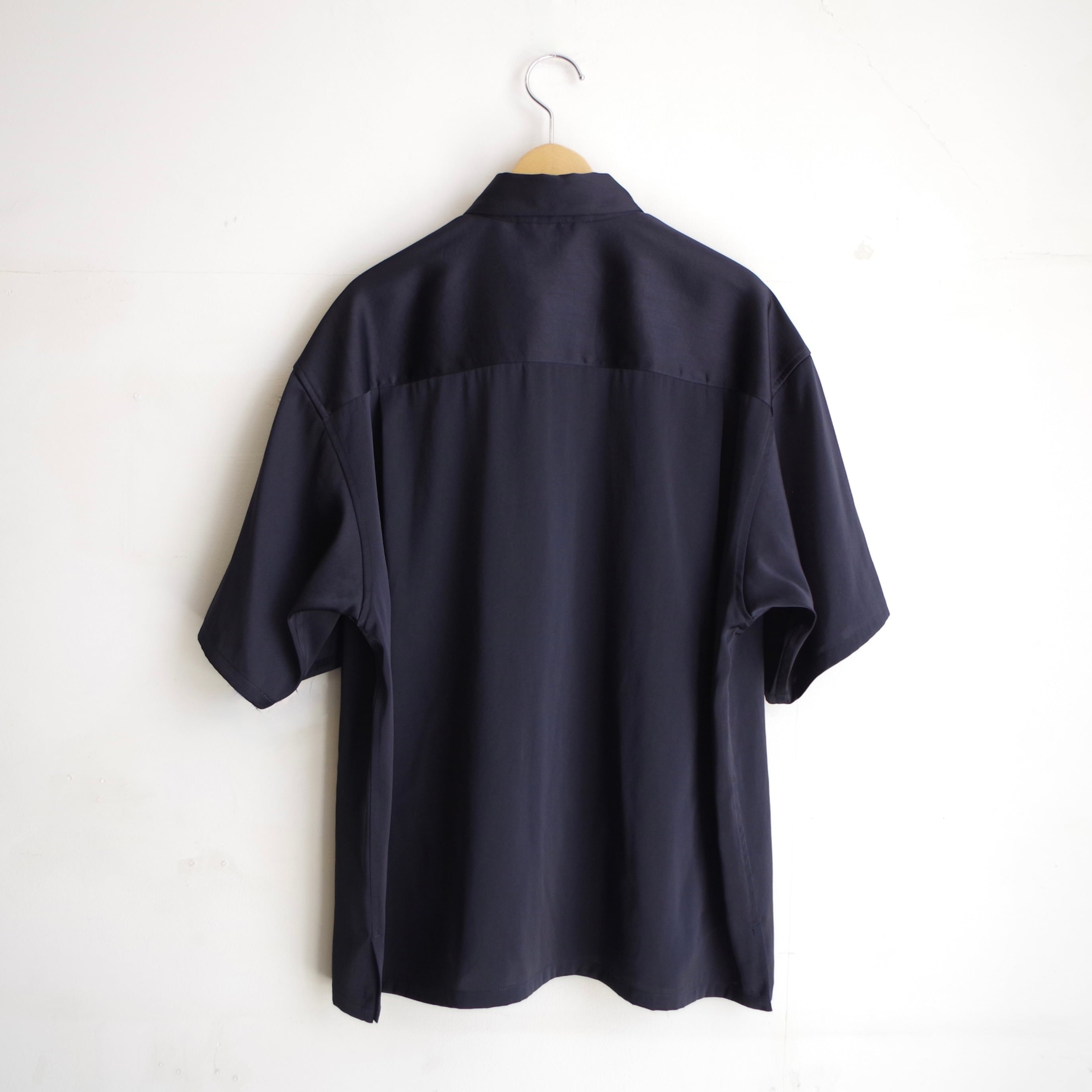 Oblada CINCH SATIN SHIRT サテンシャツ Oblada CINCH SATIN SHIRT サテンシャツ
