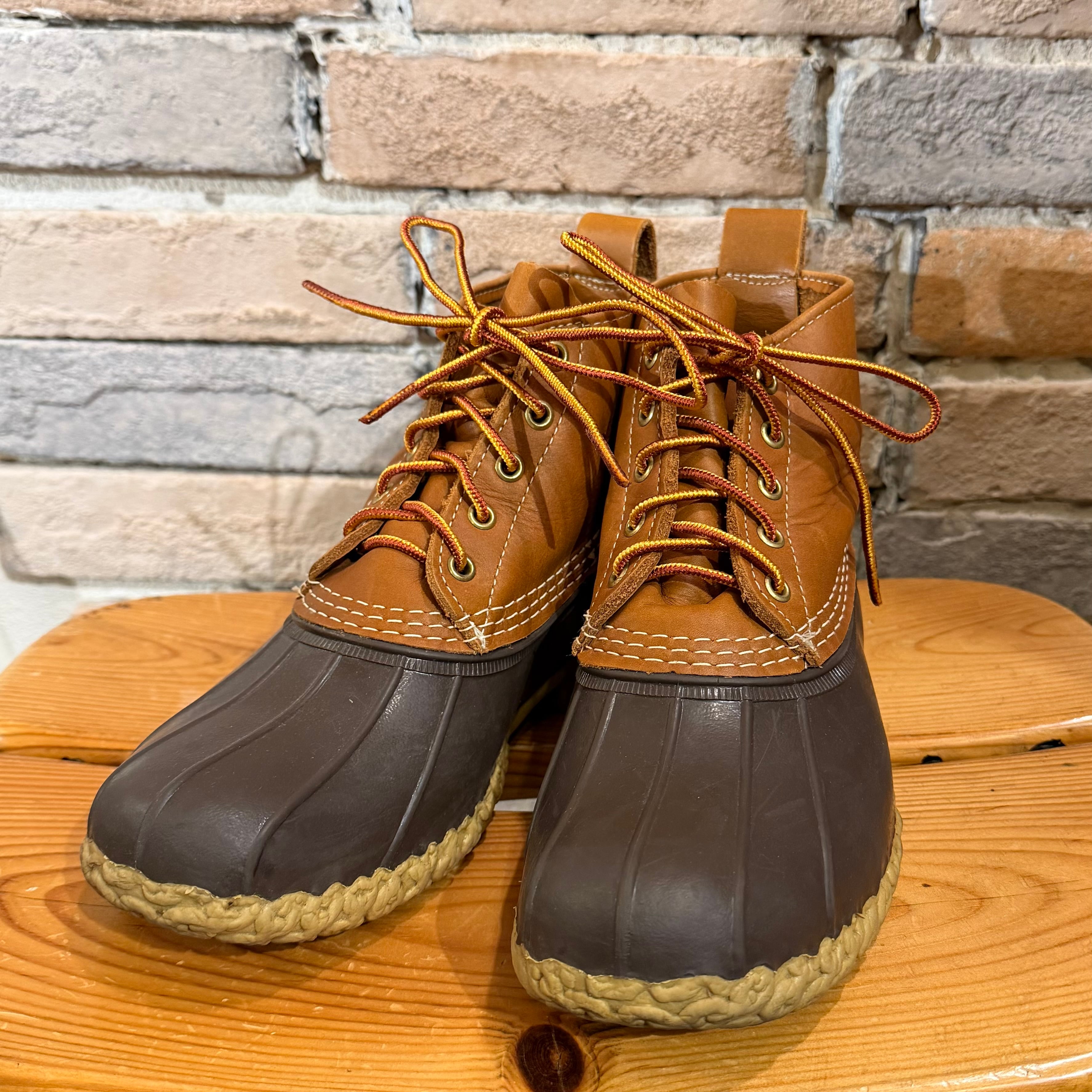 LLビーン　ブーツ　メイドインUSA サイズ : 26cm L.L.bean ビーンブーツ 26.5㎝ほど ブラウン USA製 エルエルビーン