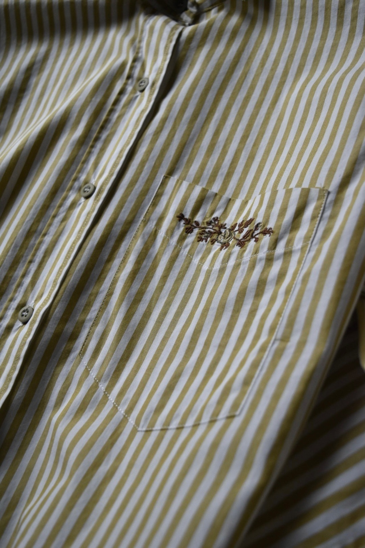 France Mastard stripe shirt