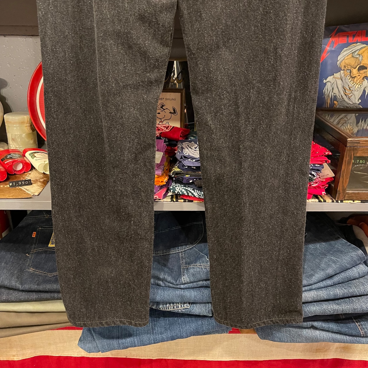 90s Levis 501 Black Denim Pants USA製 