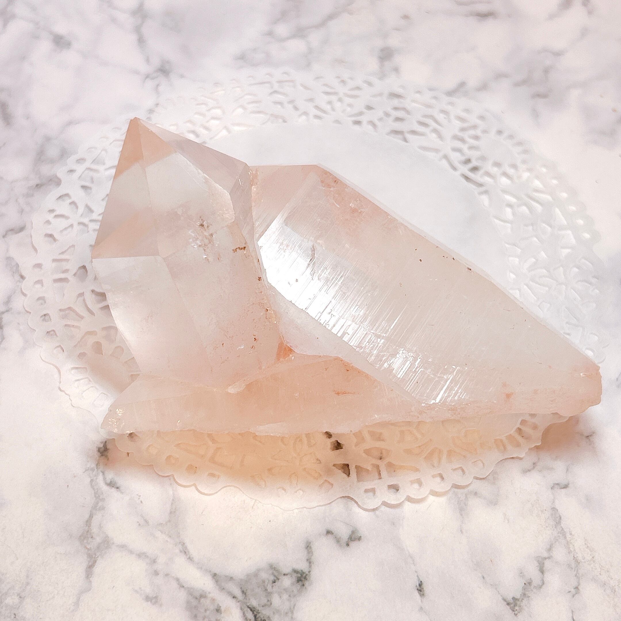 【レア！】ヒマラヤ水晶　サマディークォーツ　ファントム　ツイン ヒマラヤ水晶 サマディークォーツ ファントム ツイン 美しい 【公式通販】