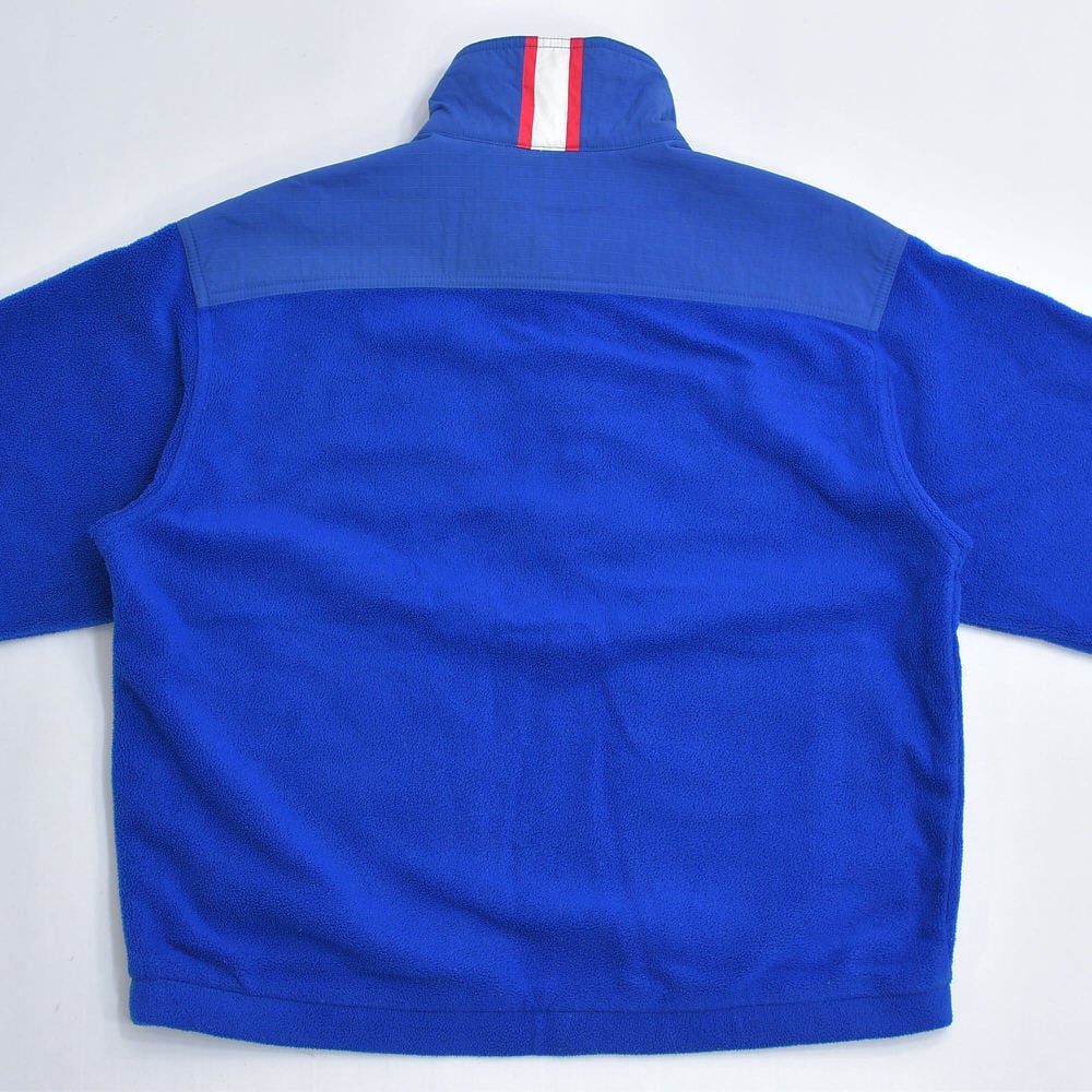 90s～ FLAGS TOWN ハーフジップ 切替 フリースジャケット アウター