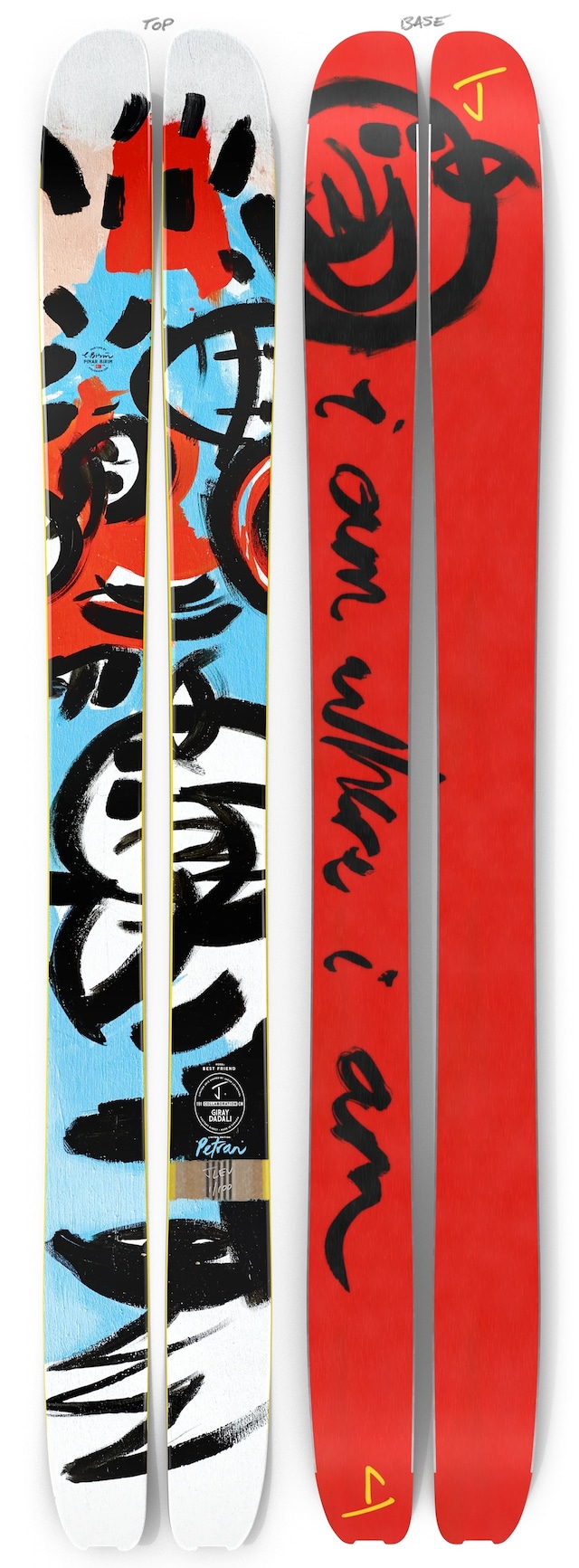 【福袋3万円付き】J skis ベストフレンド「ペトラ」Pinar Birim & Giray Dadali x Jコラボ限定版スキー
