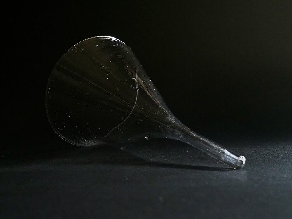 ガラス製漏斗 M | antique Salon
