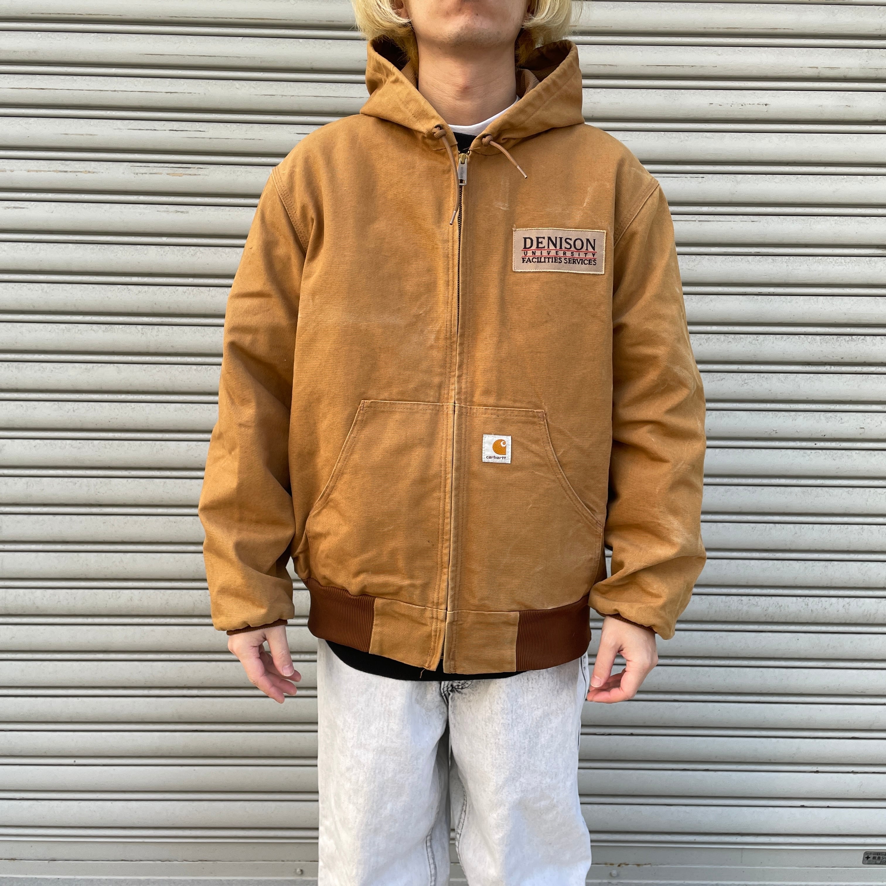 送料無料』Carhartt カーハート アクティブパーカー ダック M J131 USA