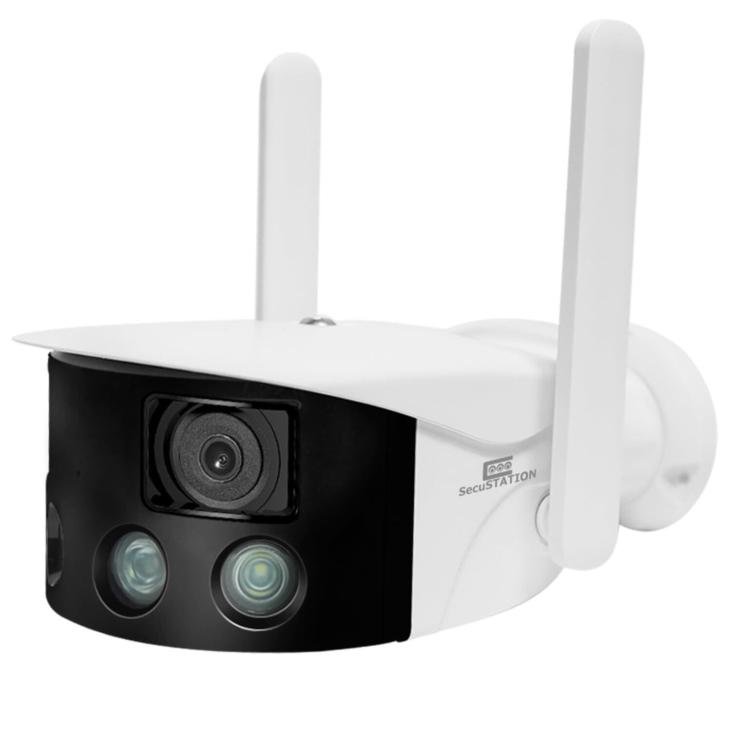 SecuSTATION 国内メーカー 屋外 防犯カメラ 監視カメラ 180°超広角