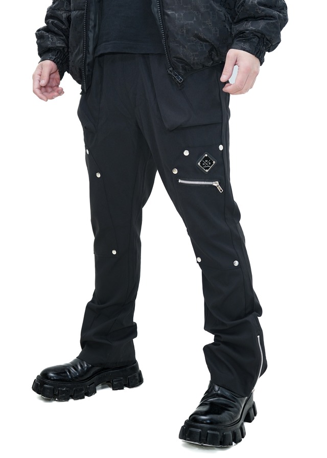 HWDS MODE METAL CARGO PANTS