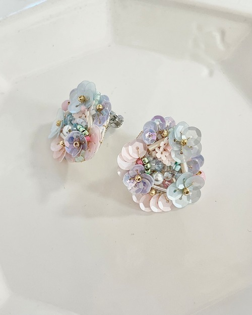 正夢 キューピットブルー/イヤリング