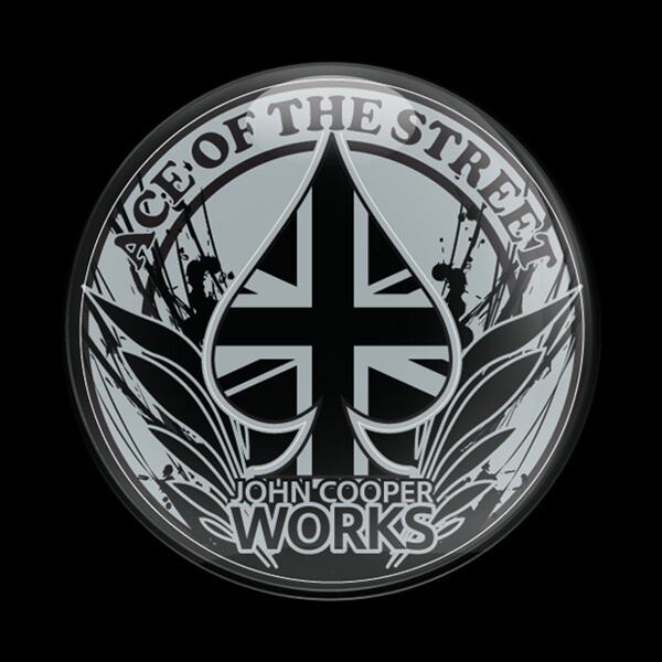 ゴーバッジ(ドーム)（CD0367 - MINI JCW ACE） - 画像1