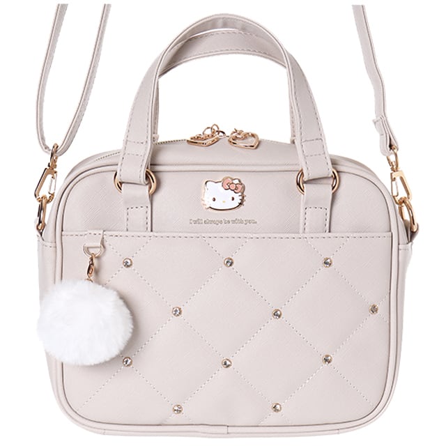 243331】サンリオキャラクターズ合皮ビジューエポプレート2WAY