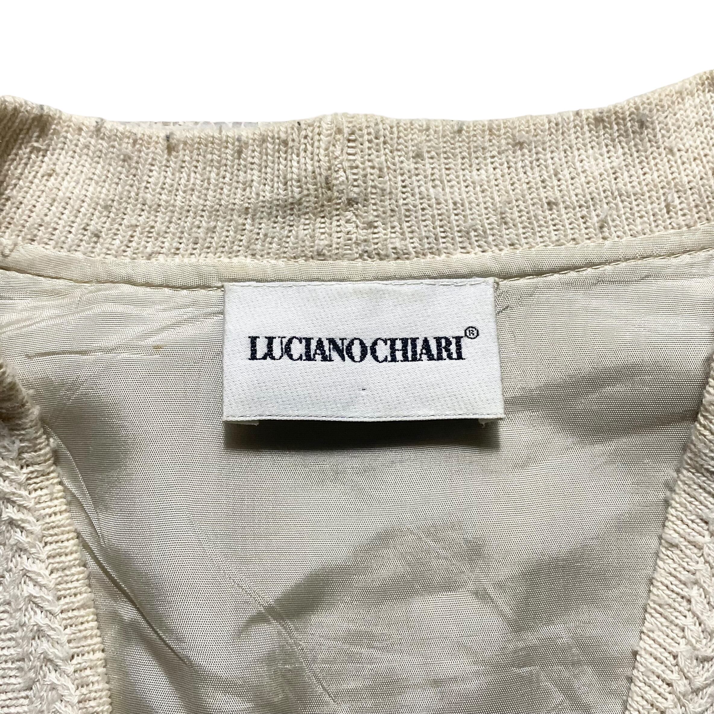 vintage LUCIANO CHIARI switching cardigan | NOIR ONLINE