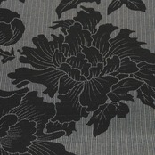 型染めシルクウール着物 「牡丹」　[A1789]
