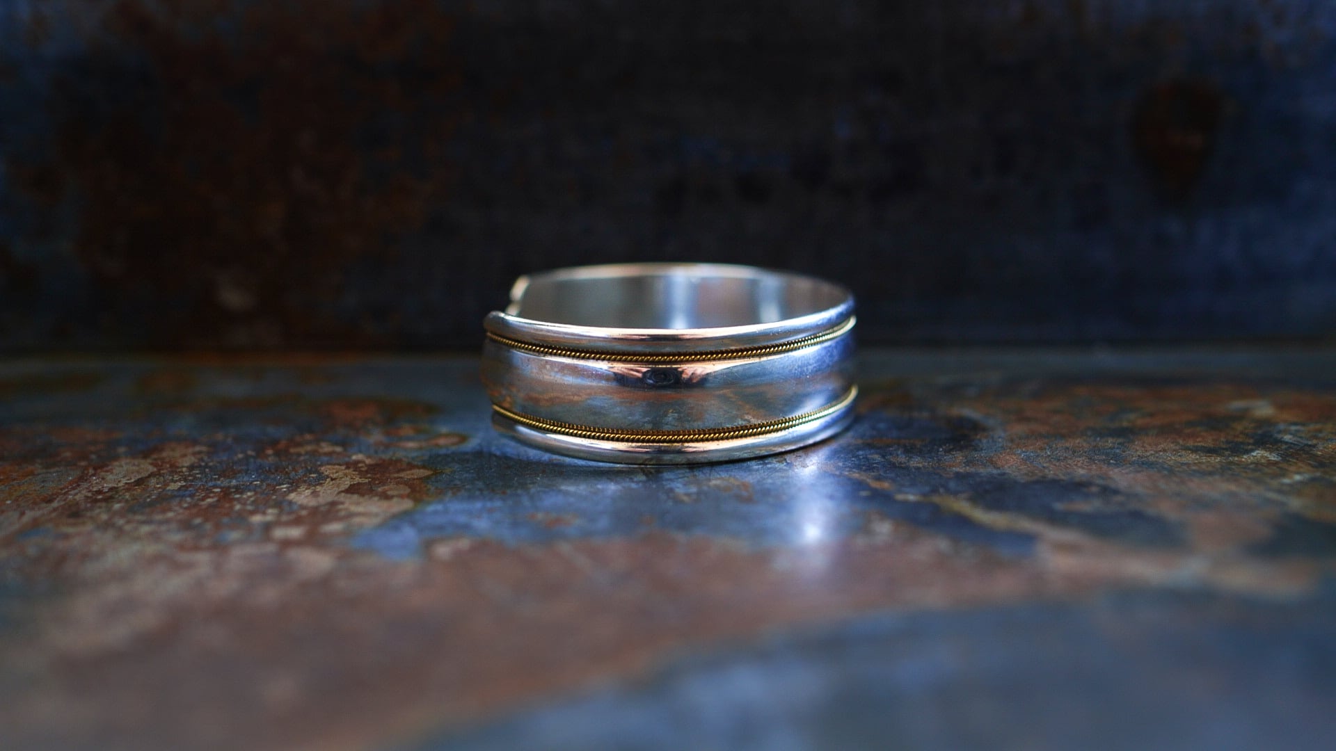 ティファニー TIFFANY&Co. バングル ツイストロープ カフ ダブルライン シルバー VINTAGE】TIFFANY&Co. ティファニー ツイスト ロープ ダブル ライン