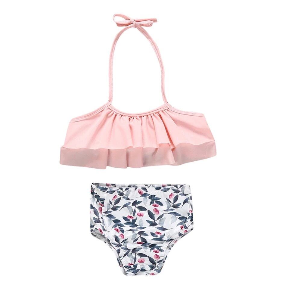 送料無料 予約商品 015 キッズ ビキニ ベビー 水着 女の子 ピンク 夏 海 6ヶ月 9ヶ月 12ヶ月 18ヶ月 24ヶ月 Selectshop Aya