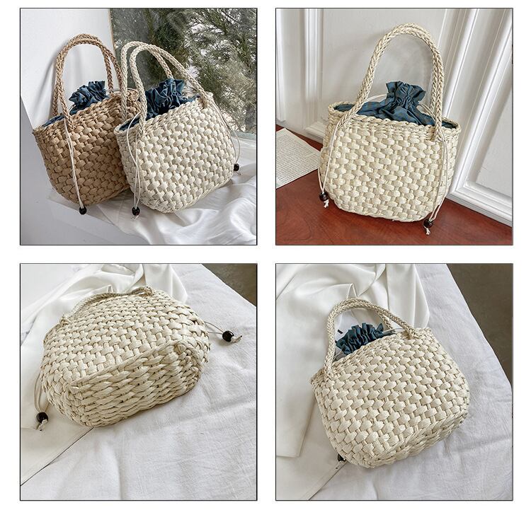 (^^)⭐︎(^-^)　巾着付きカゴバッグ3点 巾着付きカゴバッグ | Kota〜He la maikai nou〜 レディースアパレル