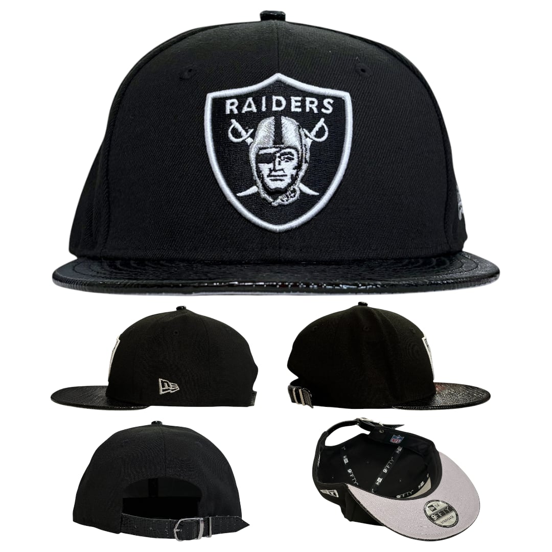 Raiders レザーキャップ 黒 楽天市場】レイダース レザー キャップの通販