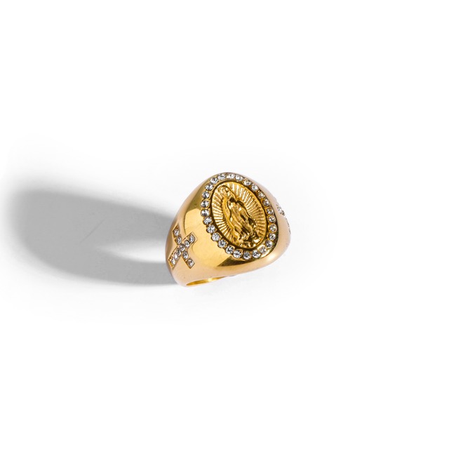 316L zirconia medai ring VR6-67