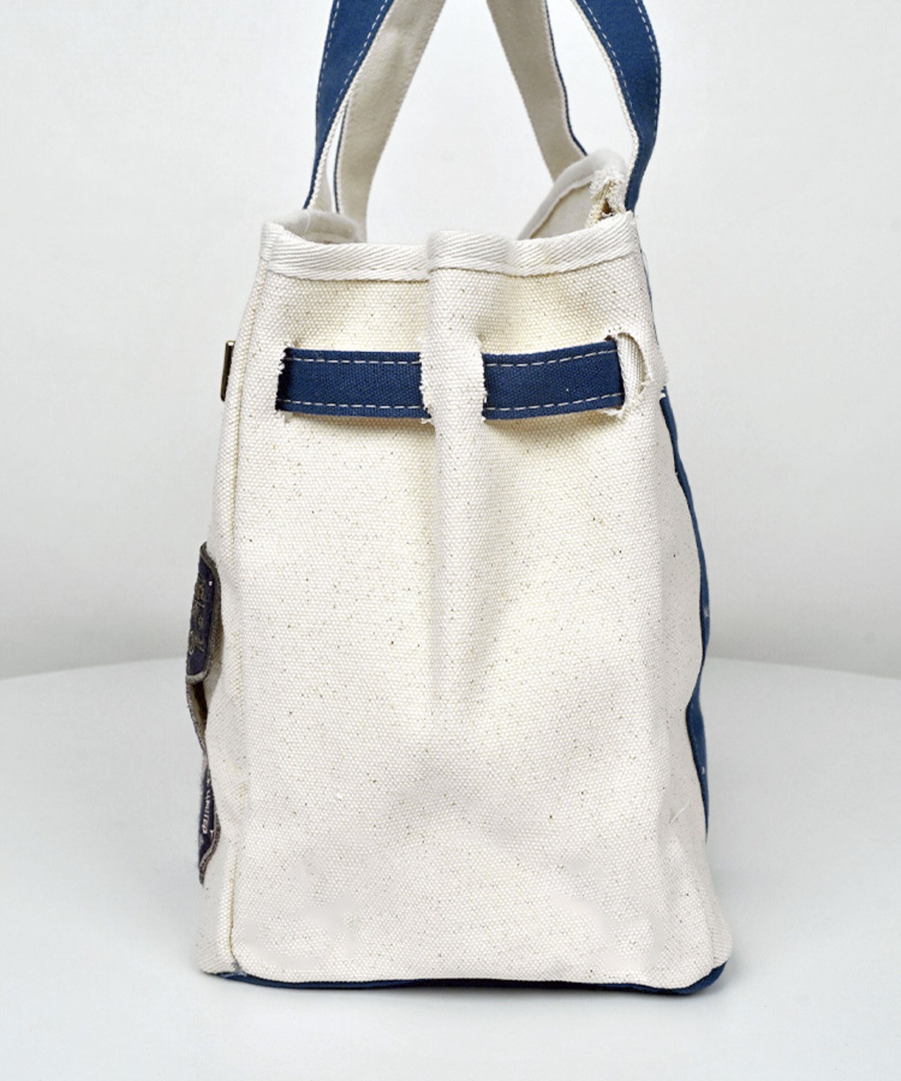 -数量限定-【直営限定ITEM】TYPE-B バイカラーワッペンターンロックハンドバッグ　CQ-49510H