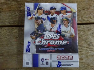 MLB 2026 TOPPS CHROME LOGOFRACTOR EDITION 未開封 BOX
