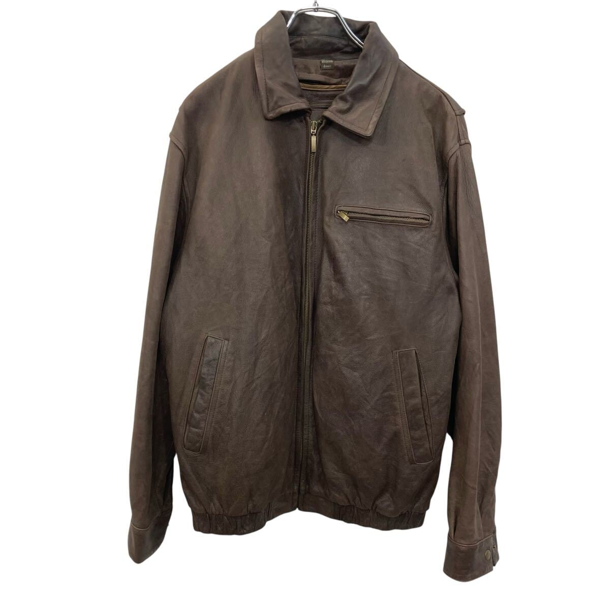REDSKINS レザージャケット ブラウン Mサイズ REDSKINS レザージャケット レッドブラウン 2XL レッドスキンズ レザー
