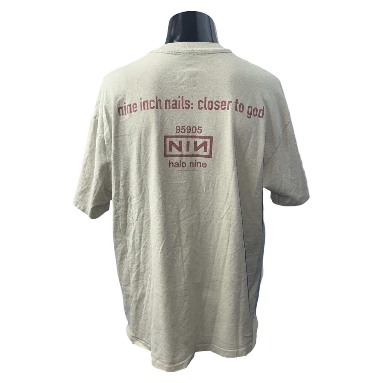 【NINE INCH NAILS】ナイン・インチ・ネイルズ Closer to God 90's Vintage Tシャツ