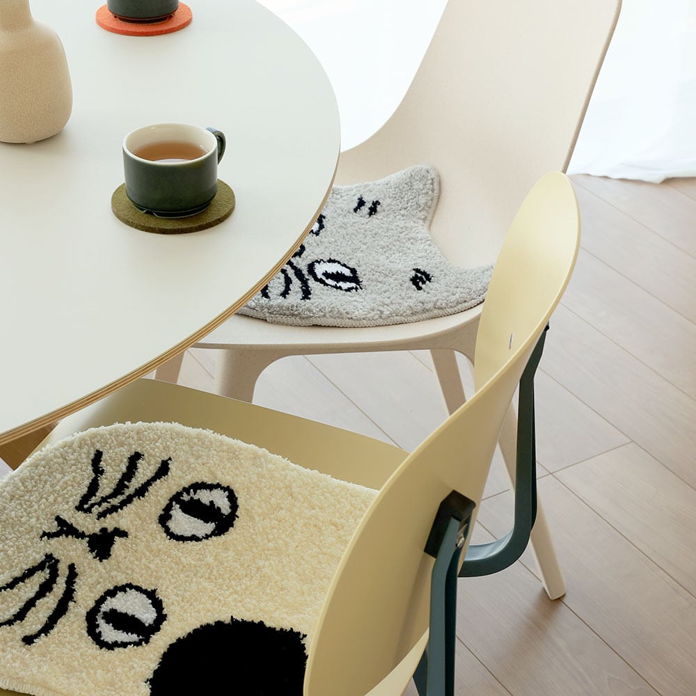 松尾ミユキ タペストリーラグ プランツ バード（アイボリー