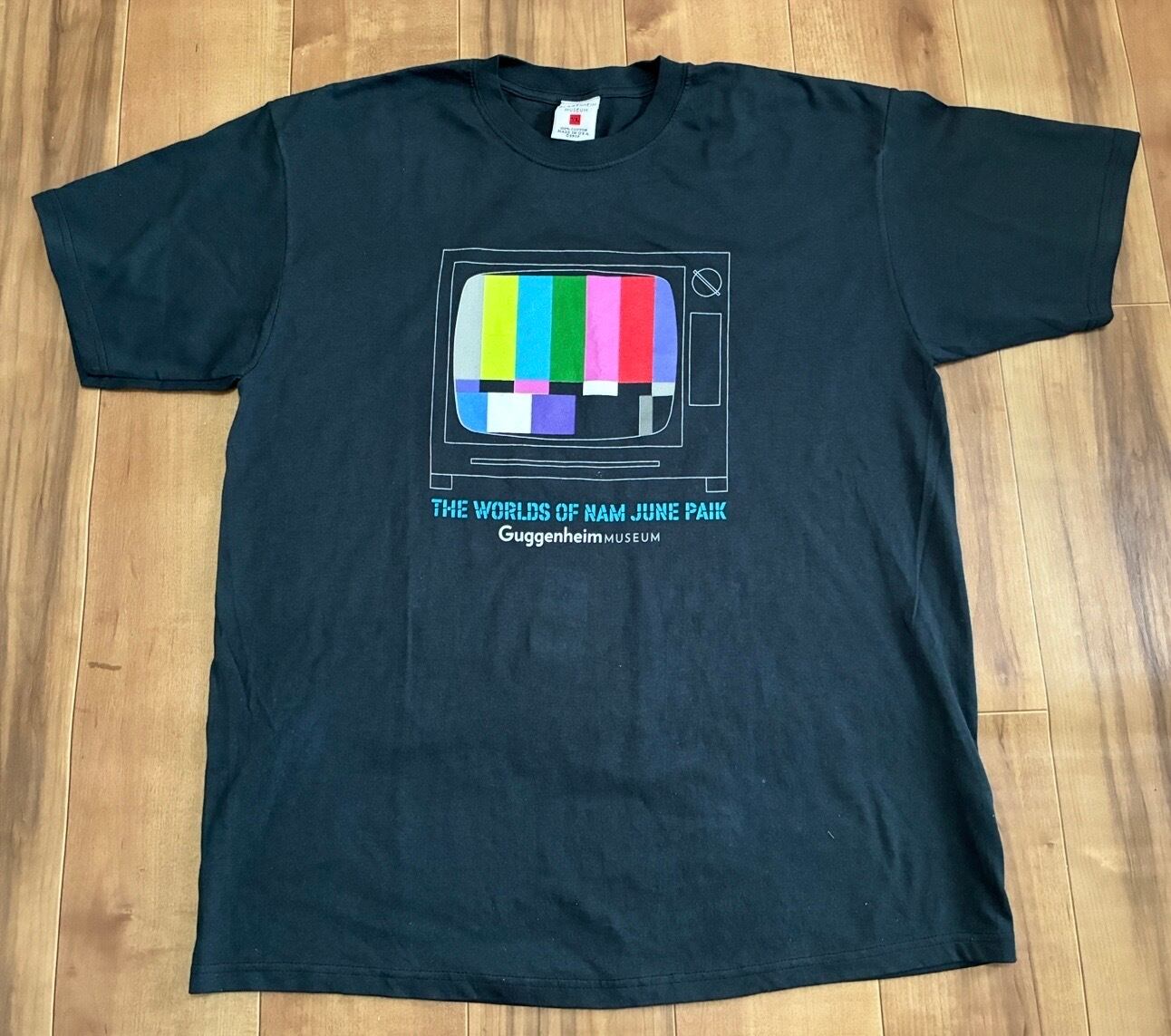 ヴィンテージ ナムジュンパイク グッゲンハイム美術館 アートTシャツ