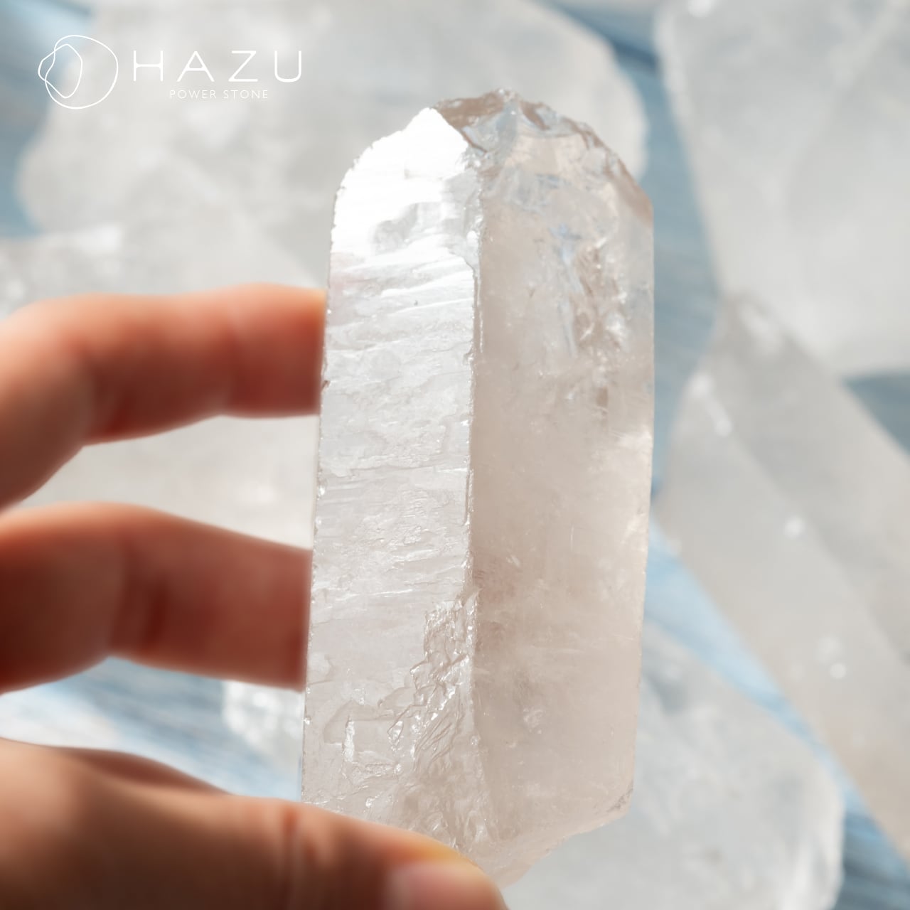 水晶の特大原石 ブレスレット浄化用水晶原石（特大）／ブラジル産（1個