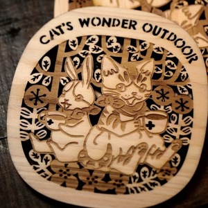 cat'sヒノキのコースター(限定復活)