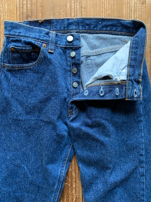 80's Levi's 501 デニムパンツ 濃紺 表記(31ｘ34) USA製