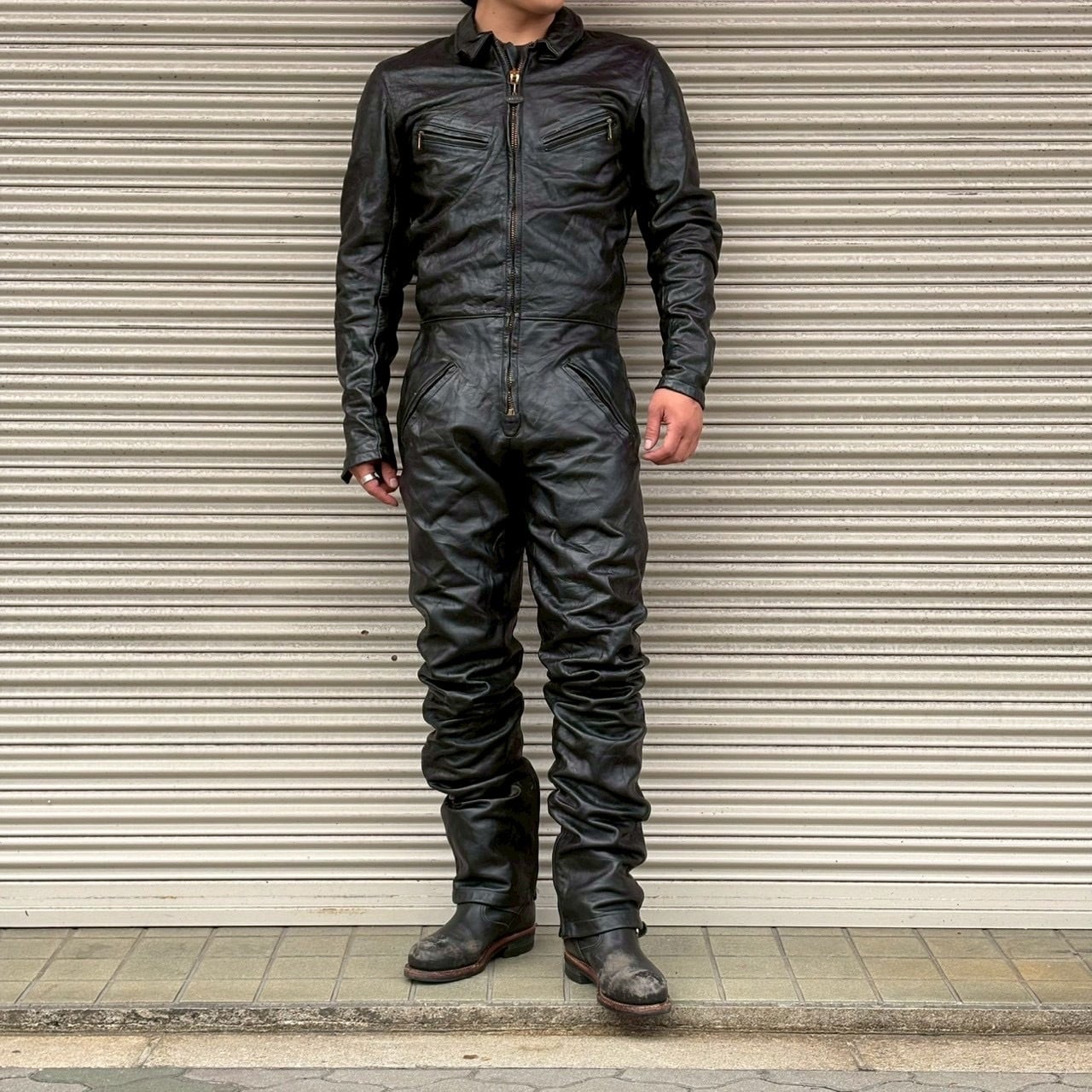 50s USA製 Hercules スポーツジャケット ヘラクレス ディアスキン L
