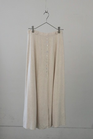 Euro viscose linen maxi skirt