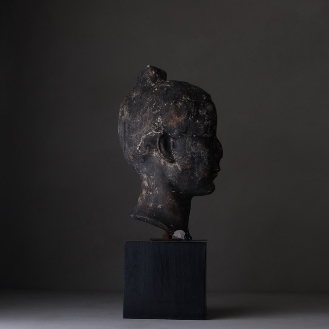 Plaster statue