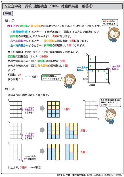 公立中高一貫校 適性検査対策　過去問解説集(算数・理科・国語・音楽・資料分析問題)』お買い得全セット | 自宅でできる受験対策ショップ　ワカルー  Wakaru-！ powered by BASE