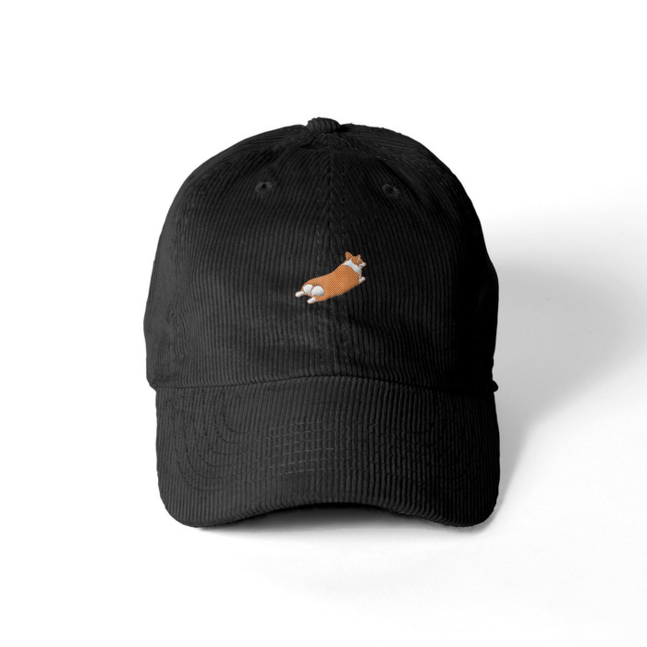 WC ROGO Corduroy Cap -Black-　[H0013]