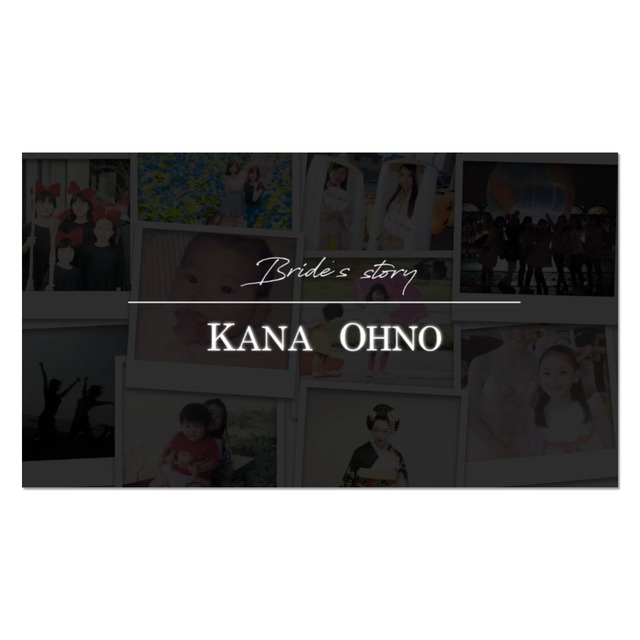 【セミオーダー】プロフィールムービー