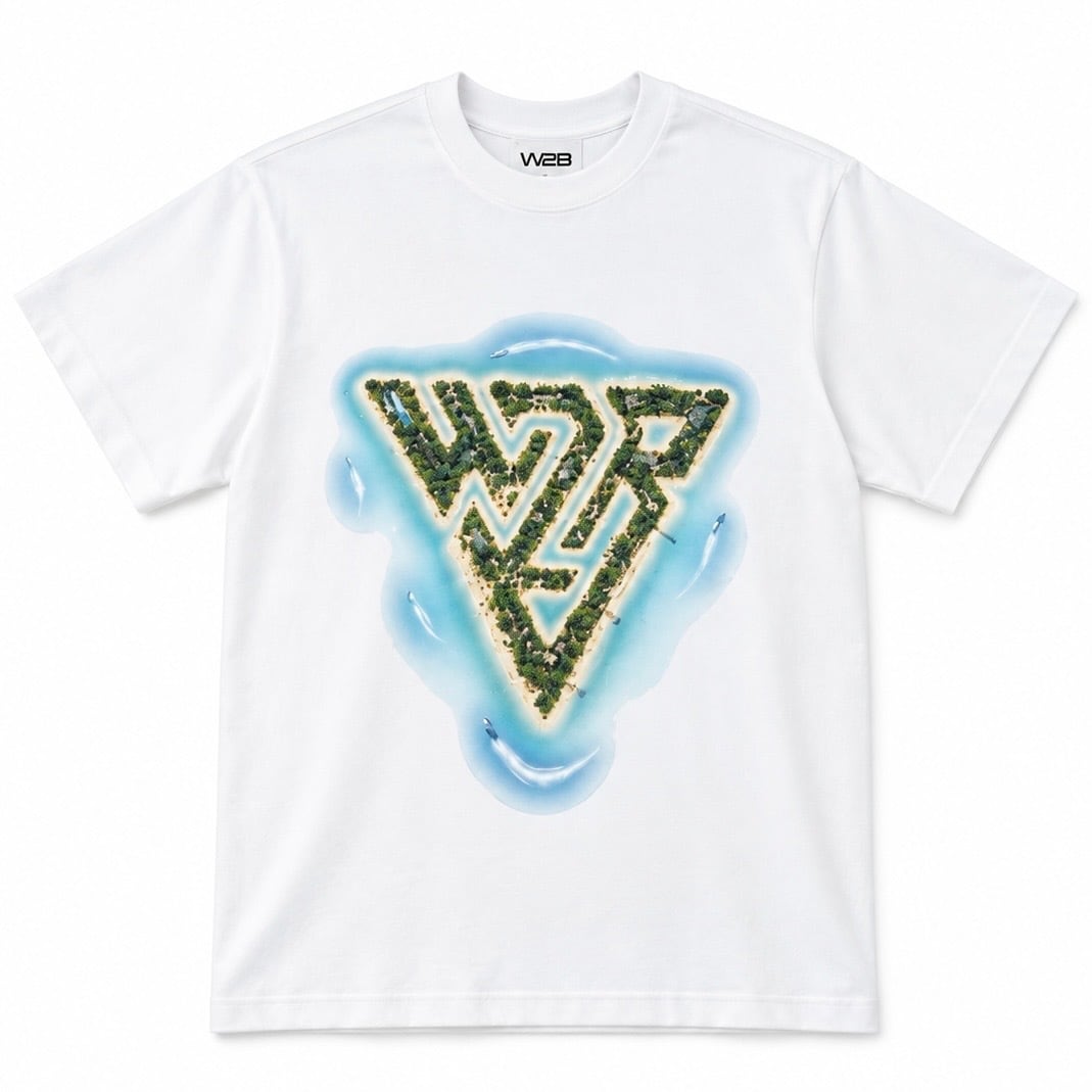 W2R I♡WAKA Tシャツ 白 W2R