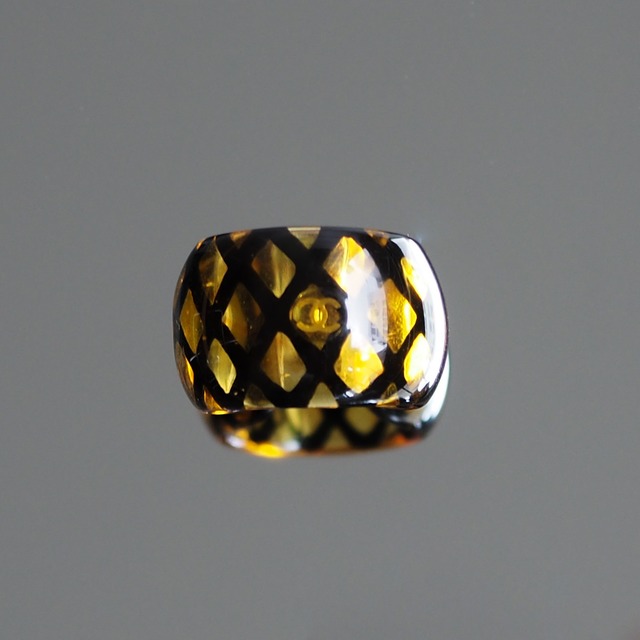 90s-00s CHANEL CC Mark Cuff Ring