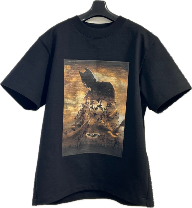 バットマン/ダークナイト ライジング金彩Tシャツ/Dark Night Trilogy×NOB MIYAKE T-shirt（The Dark Knight Rises）