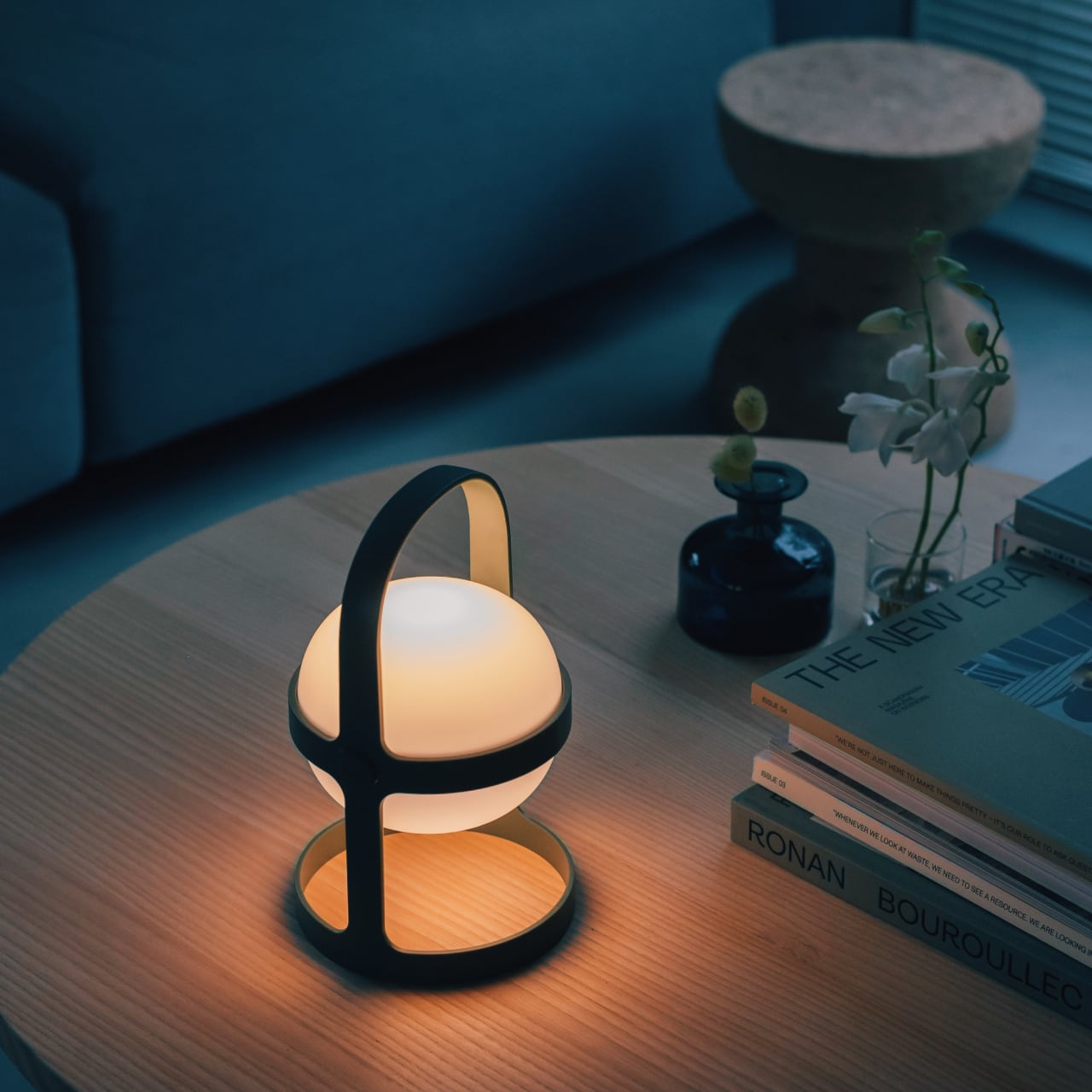 即納可】SOFT SPOT SOLAR CIRCULAR / H25cm / Pine Green / ソフト