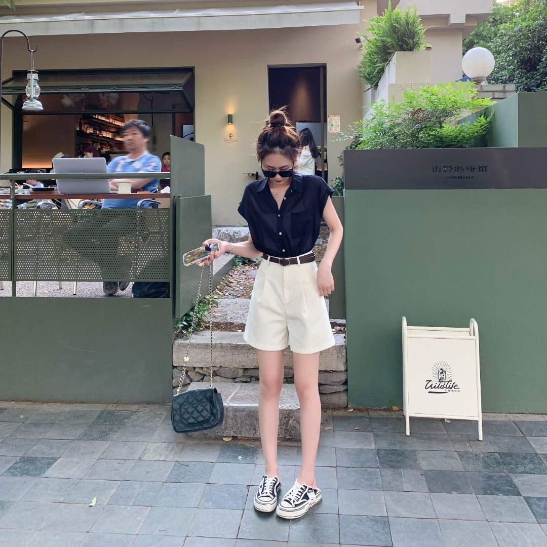 ノースリーブシャツ ショーツ ブルマー 6Du_Shop_Women45896585849