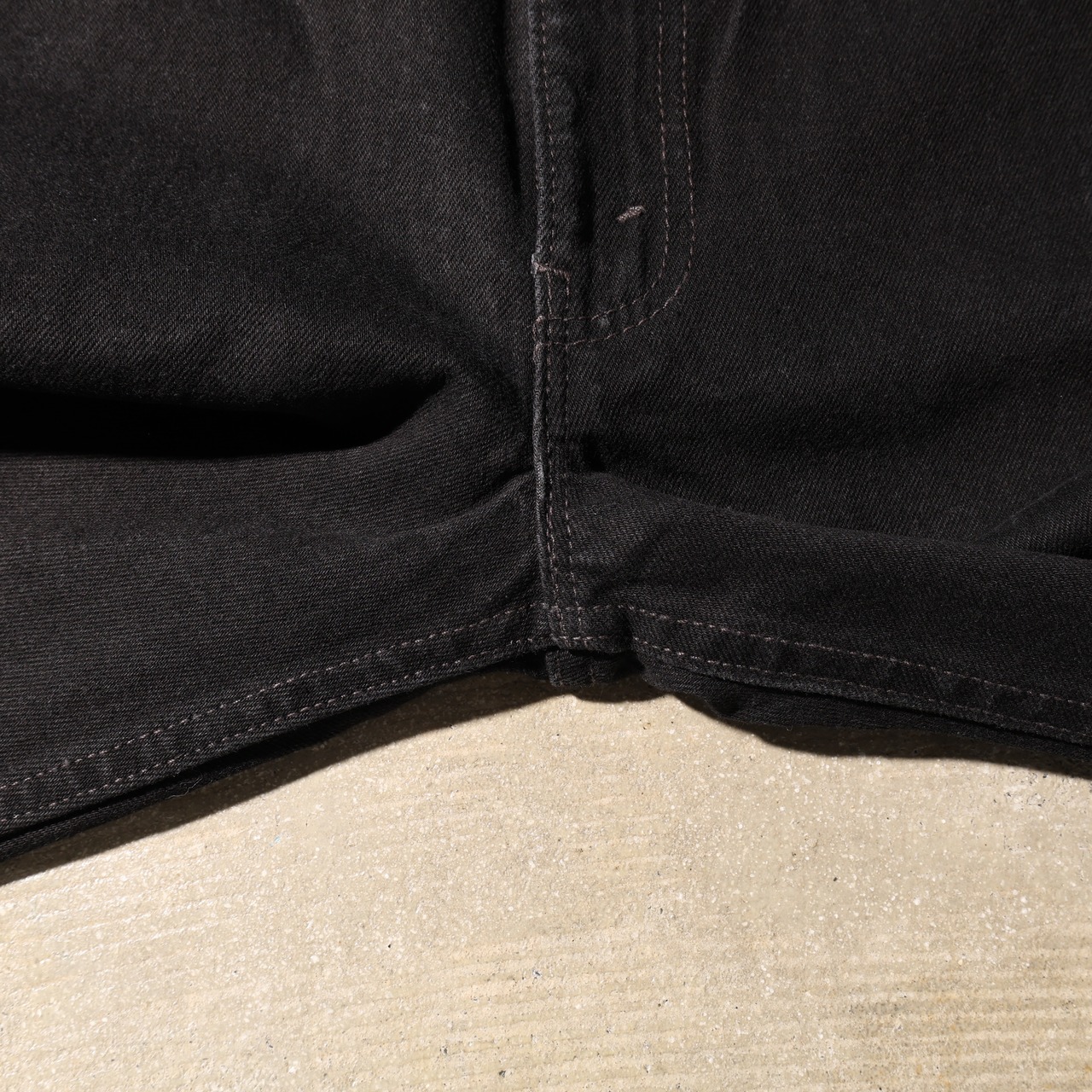 極美品 38×30 USA 96年 Levi’s 505 サルファー ブラック デニムパンツ