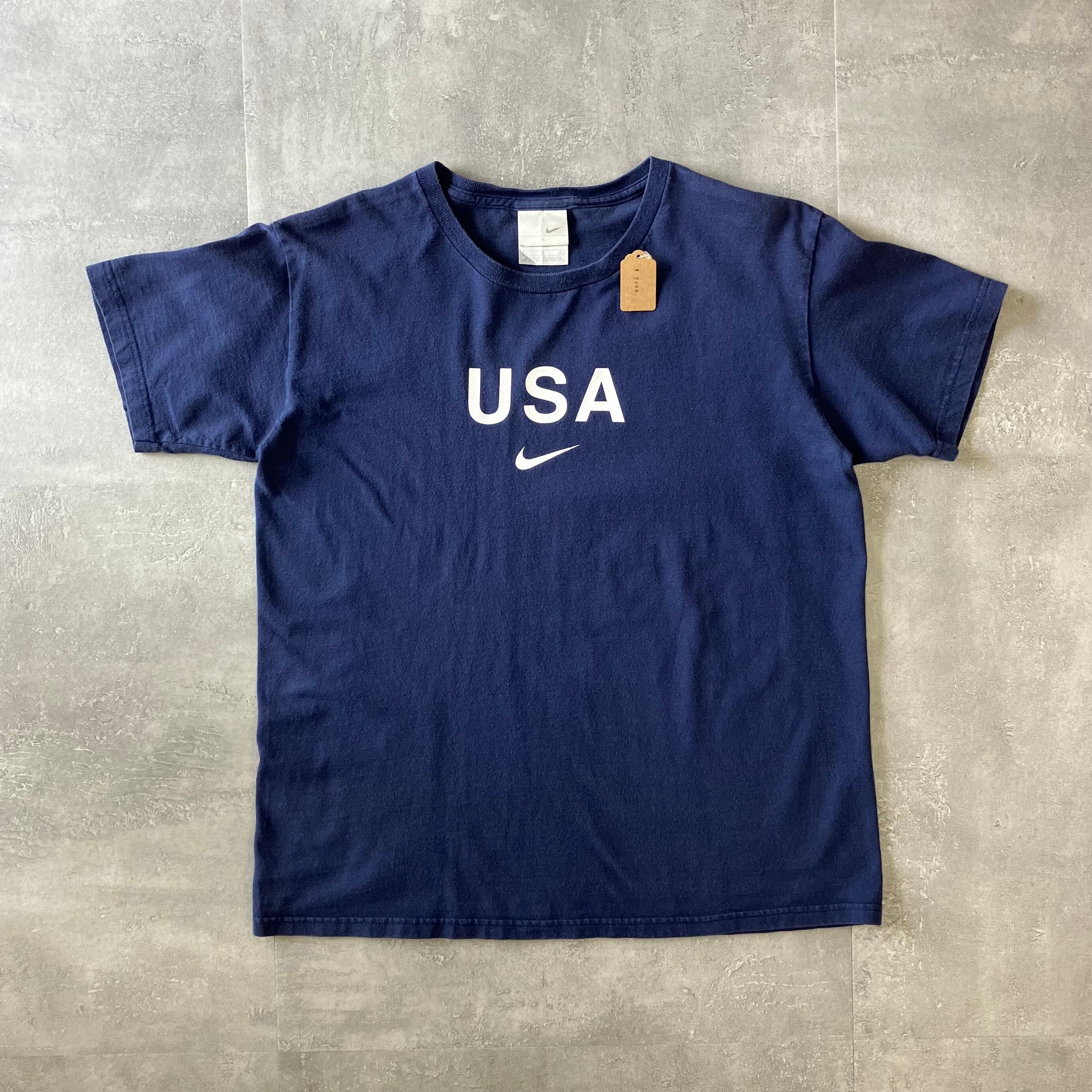 NIKE 00s プリントTee L No.2327