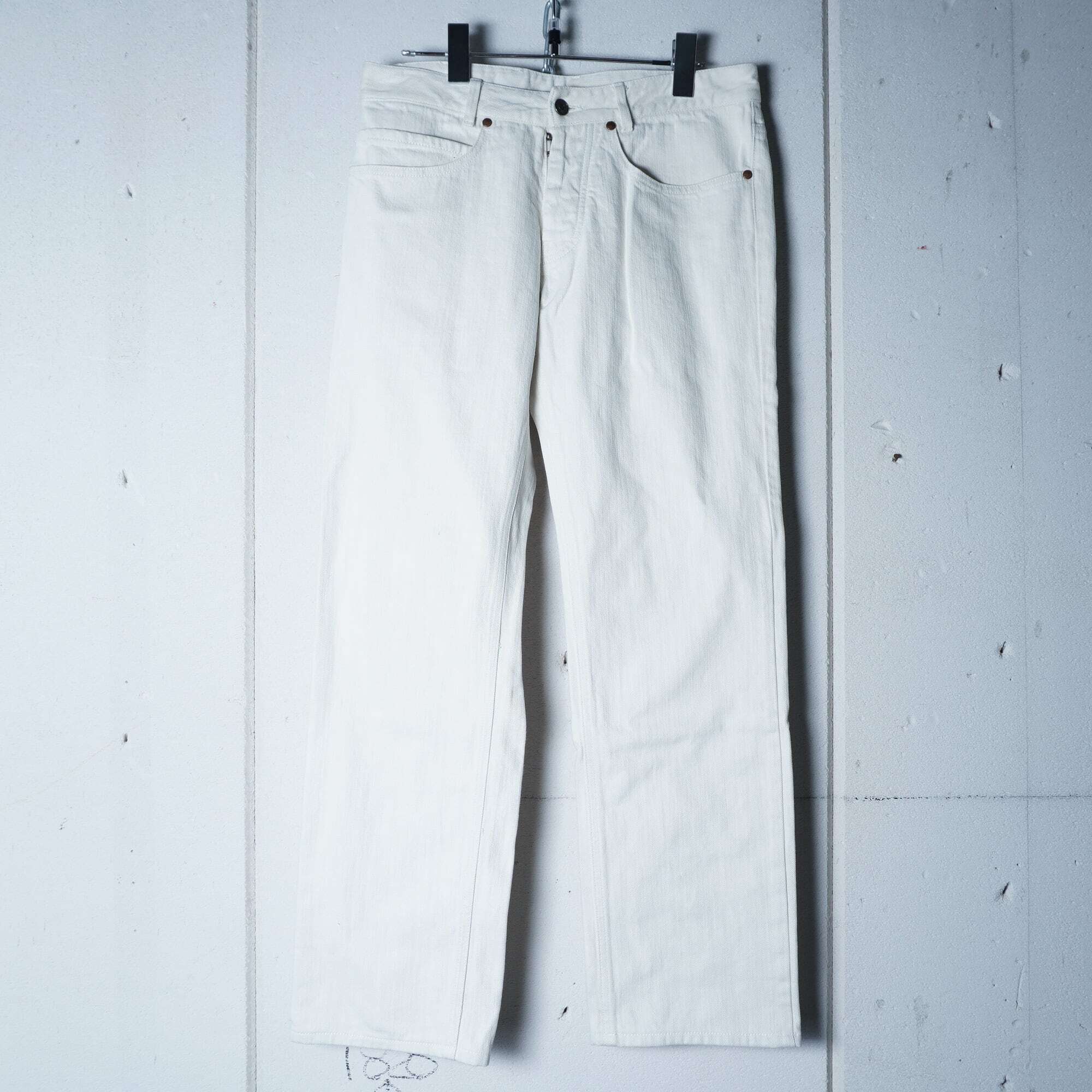 Maison Margiela マルジェラ　パンツ　ホワイト　ここのえ期 Maison Margiela マルジェラ パンツ ホワイト ここのえ期 Maison