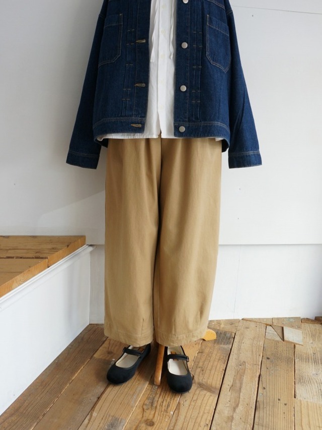 marble SUD マーブルシュッド　ソフトチノ イージーカーブパンツ